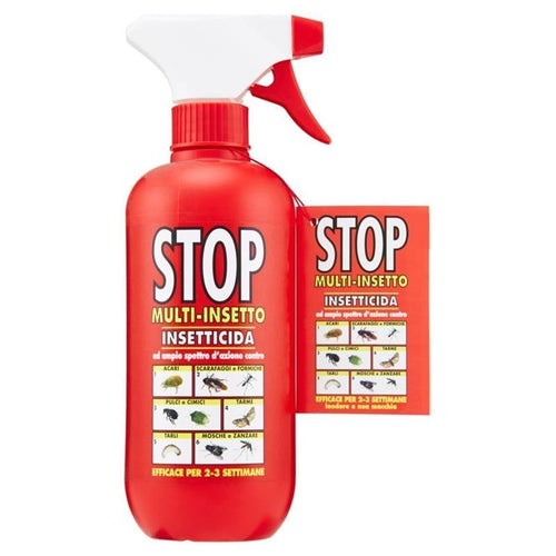 Insetticida Multi Insetto spray  Stop da interno per casa e ufficio 375 ml Giardino e giardinaggio/Giardinaggio/Prodotti fitosanitari e pesticidi/Insetticidi/Insetticidi per ambienti/Vari insetti La Zappa - Altamura, Commerciovirtuoso.it
