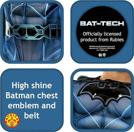Rubie's Costume Batman Bat-tech Deluxe Costume Batman Bambini E Ragazzi Rubies