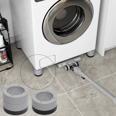 Kit 4 piedini antivibrazione per lavatrice ammortizzatori lavatrice ideali per qualsiasi tipologia di arredo