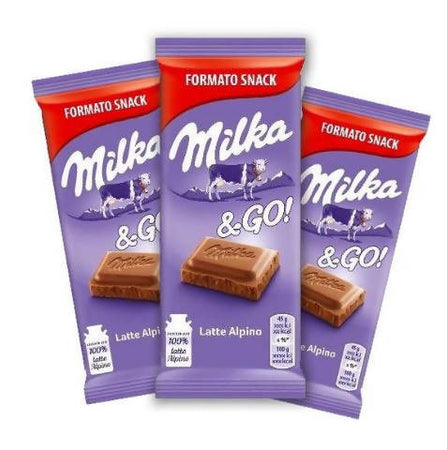 32 pezzi Milka & Go latte 45 gr confezione 32 pz Barrette di cioccolato Non solo caffè online - Albano Laziale, Commerciovirtuoso.it