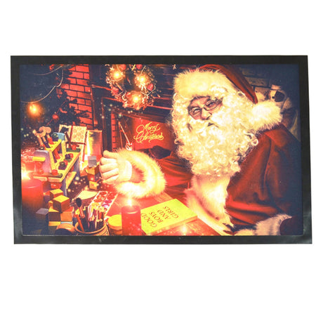 Tappeto con decorazioni natalizie zerbino antiscivolo rettangolare da 68 cm Casa e cucina/Tessili per la casa/Tappeti e tappetini/Tappeti Runner MagiediNatale.it - Altamura, Commerciovirtuoso.it