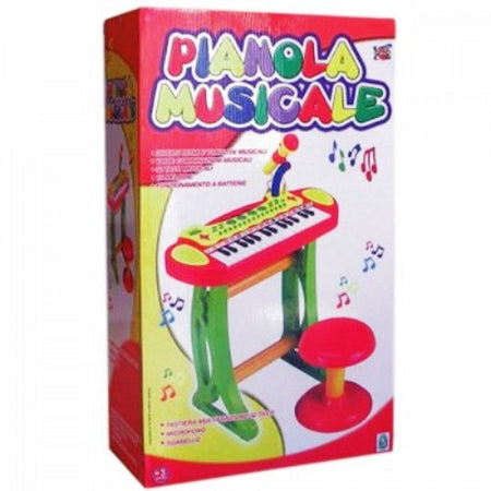 Tastiera Multifunzione 32 Tasti Microfono E Sgabello Diversi Ritmi E Tonalita' Giochi e giocattoli/Giocattoli prima infanzia/Giochi musicali Trade Shop italia - Napoli, Commerciovirtuoso.it