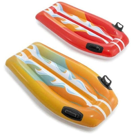 Tavola Nuoto Surf Gonfiabile Con Maniglie 112x62cm Mare Fantasie Assortite 58165