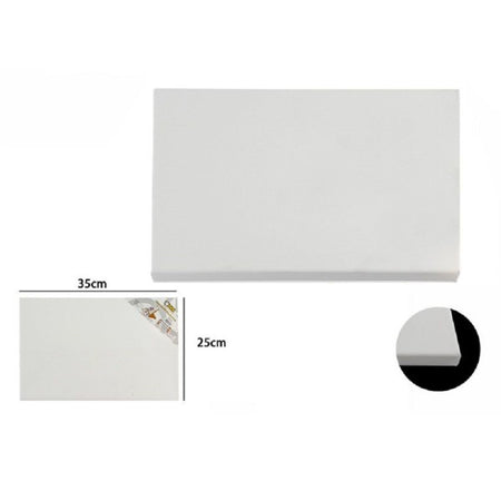 Tela Telaio Per Pittura Bianco 35x25x1.5cm Rettangolare 53415a Universale Artisti