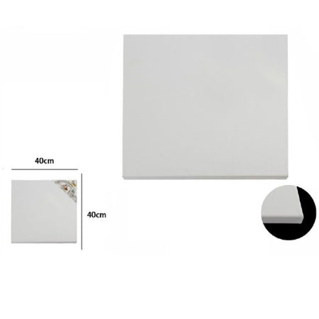 Tela Telaio Per Pittura Bianco 40x40x1.6 Cm Quadrato Universale Artisti 53992a