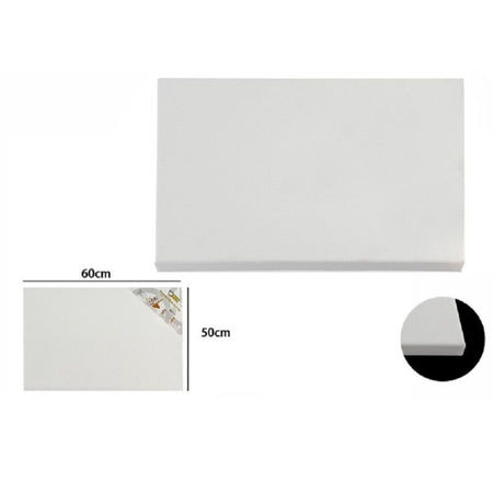 Tela Telaio Pittura Bianco 60x50x1.6 Cm Rettangolare Universale Artisti 53993a