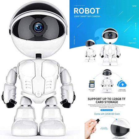 Telecamera Ip Sorveglianza Robot Q-s39 5.0 Mp Robot Smart Camera 1080p Sicurezza