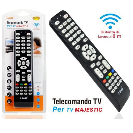 Telecomando Universale Per Tv Majestic Led Lcd Universal Remote Control  Mj-5732 - commercioVirtuoso.it