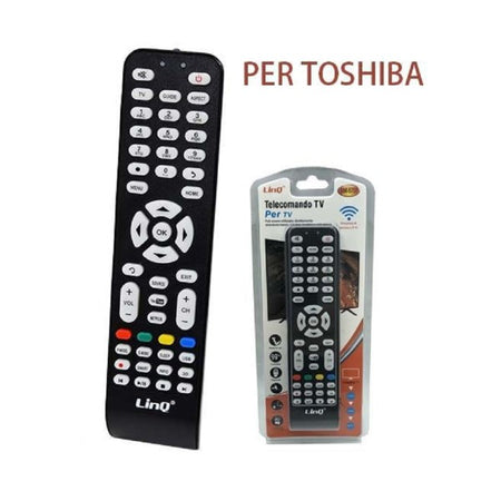 Telecomando Universale Tv Toshiba Led Lcd Hdtv Universal Remote Control Ts-5730
