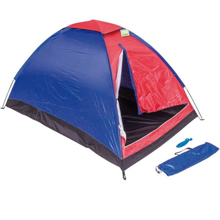 Tenda Da Campeggio 2 Posti Igloo Impermeabile Per Camping Mare Spiaggia 4096061