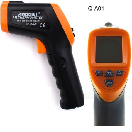 Termometro Pistola Digitale Per Temperatura A Infrarossi Senza Contatto Q-a01