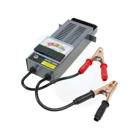 Tester Portatile Per Controllo Batteria Auto Moto Da 100 Amp A 6v E 12v Con Cavi