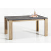 Tavolo moderno in legno Vittoria per interno arredamento cucina e soggiorno 160 x 90 cm Casa e cucina/Arredamento/Sala da pranzo/Tavoli da sala da pranzo Decor Space - Altamura, Commerciovirtuoso.it
