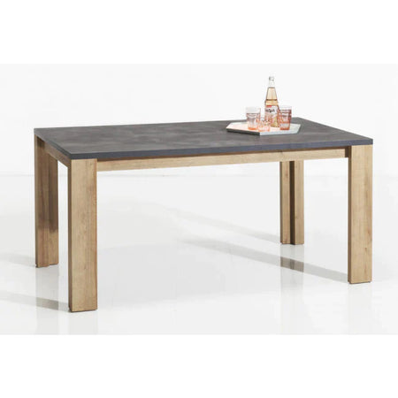 Tavolo moderno in legno "Vittoria" per interno arredamento cucina e soggiorno 160 x 90 cm Casa e cucina/Arredamento/Sala da pranzo/Tavoli da sala da pranzo Decor Space - Altamura, Commerciovirtuoso.it