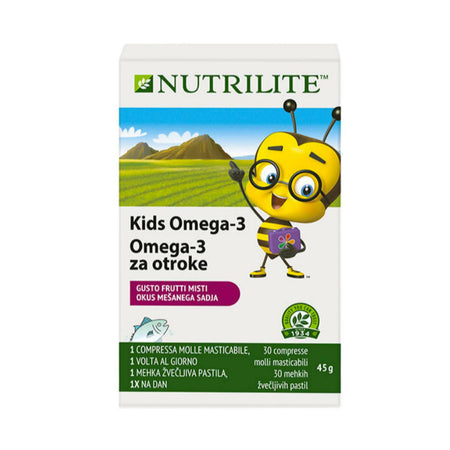Nutrilite Kids Omega-3 Nutrilite Gli Integratori Alimentari Con Omega-3 per Bambini Salute e cura della persona/Vitamine minerali e integratori/Acidi grassi essenziali/Oli ricchi di omega/Omega 3-6-9 Sportast - Cimego, Commerciovirtuoso.it