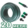 Tubo Per Irrigazione Da Giardino Lungo 20 Metri Con 4 Accessori Da 1/2 Verde