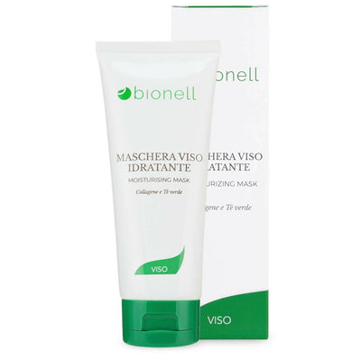 Bionell - Maschera Viso Idratante Collagene E Té Verde Bio 100 Ml Bellezza/Cura della pelle/Viso/Maschere Shamel Estetica - Aci Bonaccorsi, Commerciovirtuoso.it