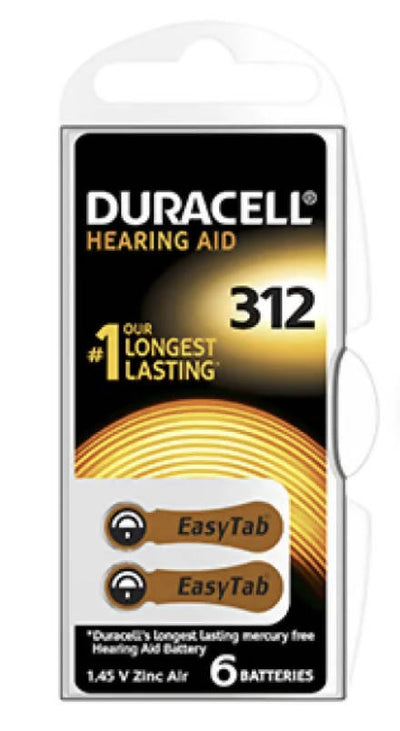 Duracell Easy Tab 312 Marrone Batterie per Apparecchi Acustici Salute e cura della persona/Ausili per la mobilità e vita quotidiana/Apparecchi acustici e accessori/Accessori/Batterie Farmawing.it - Cenate Sotto, Commerciovirtuoso.it