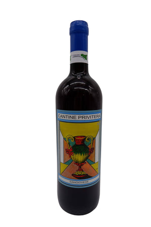 Sangiovese 75cl Cantine Privitera Vino Rosso di Sicilia Vino Rosso Siciliano Per Carni Bianche 14% vol vino Tesori Di Sicilia - Nicosia, Commerciovirtuoso.it