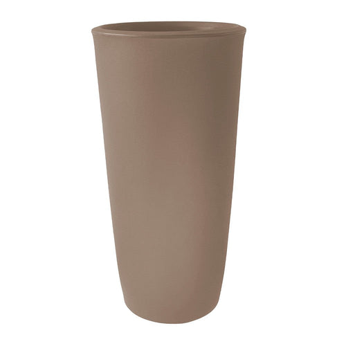 Vaso alto e tondo Dafne in plastica da esterno per piante e fiori Giardino e giardinaggio/Attrezzi da giardino e attrezzature per l'irrigazione/Vasi e accessori per piante/Vasi tradizionali Decor Space - Altamura, Commerciovirtuoso.it