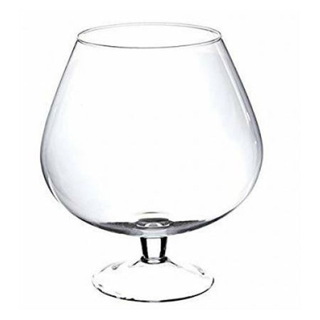 Vaso decorativo in vetro trasparente "Cognac" centritavola h 25 cm Casa e cucina/Decorazioni per interni/Addobbi e decorazioni per ricorrenze/Decorazioni natalizie/Ghirlande e corone MagiediNatale.it - Altamura, Commerciovirtuoso.it