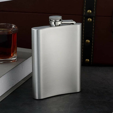 Fiaschetta tascabile in acciaio inossidabile portatile fiaschetta 180ml per whisky e altri liquori
