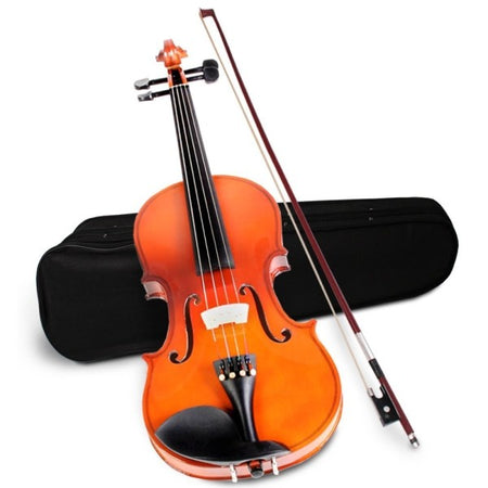 Violino Da Studio 4/4 Con Custodia Rigida Archetto Pece Ponticello E Corde