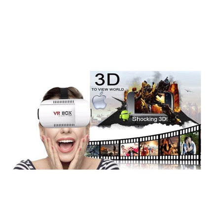 Vrbox Occhiali Realta' Virtuale 3d Per Smartphone Giochi Video Film 360? Elettronica/Cellulari e accessori/Accessori/Accessori per videogiochi/Cuffie per realtà virtuale (VR) Trade Shop italia - Napoli, Commerciovirtuoso.it