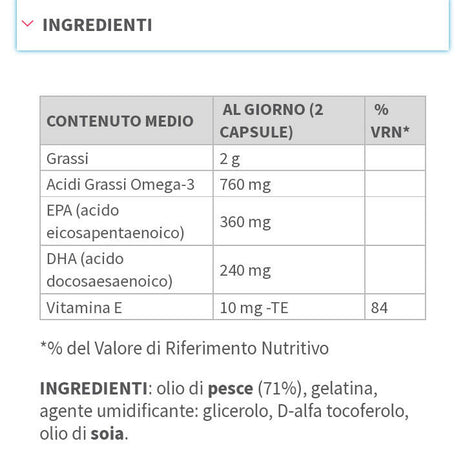 Omega 3 Nutrilite in Capsule 133 G Salute e cura della persona/Vitamine minerali e integratori/Acidi grassi essenziali/Oli ricchi di omega/Omega 3-6-9 Sportast - Cimego, Commerciovirtuoso.it