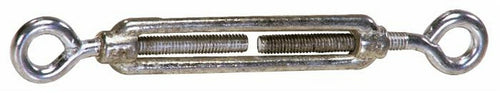 Tenditore a due occhi in acciaio con Ø filetto 5/8 e l minima = 280mm