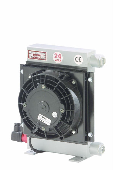 Scambiatore di calore oleodinamico 10-80L/min 24VDC