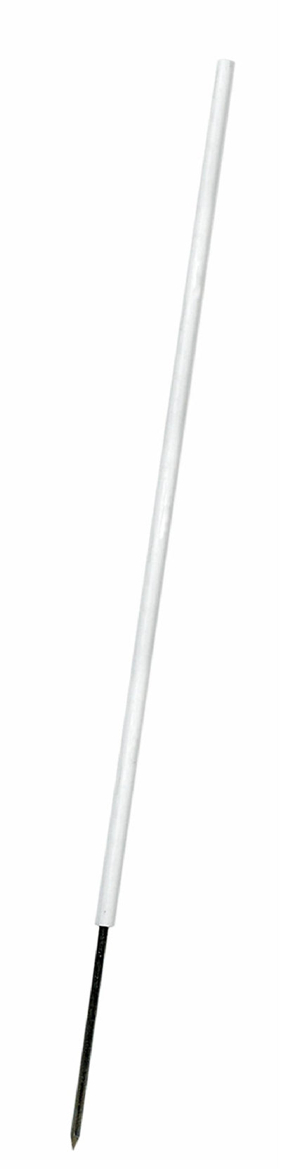 Paletto in plastica bianca h=108 cm e Ø 19mm