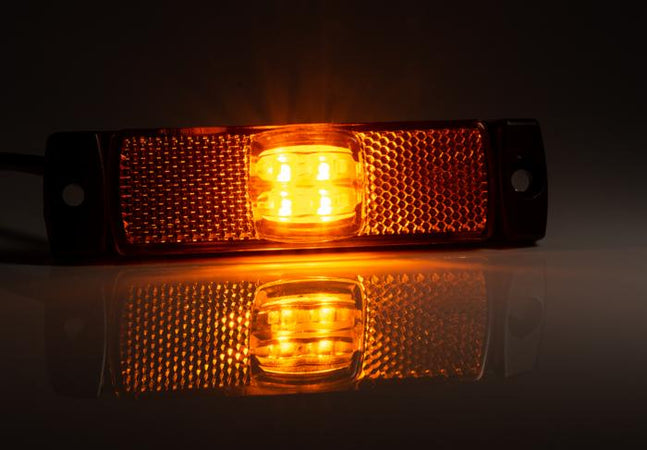 Fanale di ingombro a LED arancione 12-36V