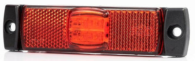 Fanale di ingombro a LED rosso 12-36V