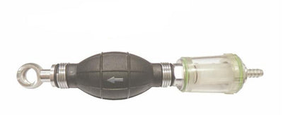 Pompa di adescamento gasolio Ø 8mm con occhiello Ø 14mm