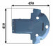 Pattino falciatrice rotativa adattabile Claas 9354632
