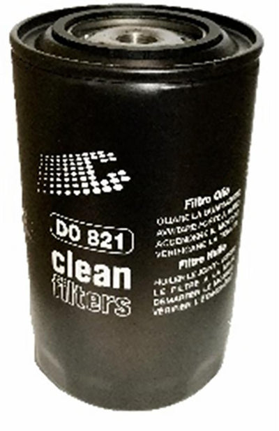 Filtro dell’olio motore di ricambio per trattori e macchine da lavoro Clean Filters DO 821
