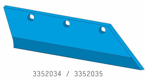 Vomere 20 adattabile Lemken 3352035 sx