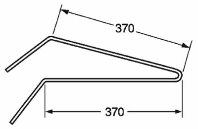 Dente ranghinatore interno adattabile Heuma e Niemeyer filo 6