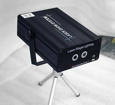 Proiettore laser portatile luci rgb multicolore luce discoteca laser show system
