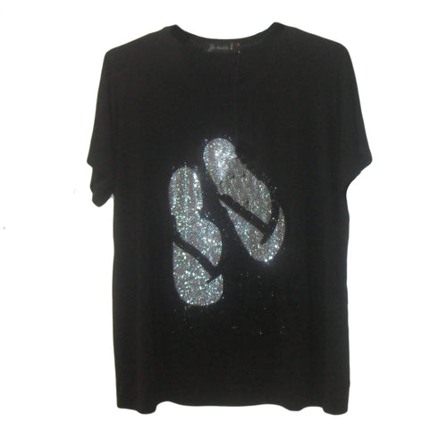 Maglia Donna Je Suis Paris Maglia Donna Stampata Con Strass Maniche Corte Art. 116852 Moda/Donna/Abbigliamento/T-shirt top e bluse/T-shirt L’Orchidea - Siderno, Commerciovirtuoso.it