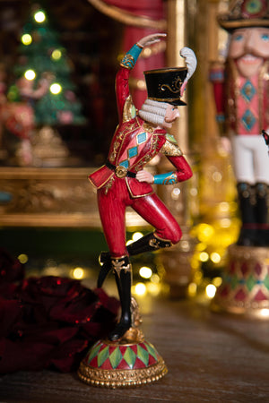 Set "Clara e Soldatino" Ballerina e schiaccianoci he ballano in poli-resina Storia Dino Bianchi Casa e cucina/Decorazioni per interni/Addobbi e decorazioni per ricorrenze/Decorazioni natalizie/Schiaccianoci MagiediNatale.it - Altamura, Commerciovirtuoso.it