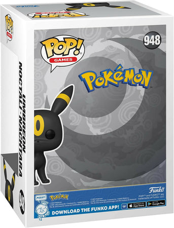 Funko Pop! Games: Pokemon - Umbreon - Collectable Vinyl Figure - Gift Idea - Official Merchandise - Toys For Kids & Adults - Video Games Fans - Model Figure For Collectors And Display