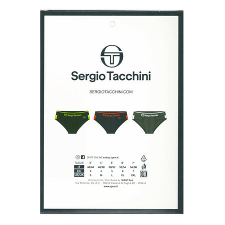 Sergio Tacchini Slip Uomo Cotone Confezione 6 Pezzi (2 Slip Nero +2 Slip Blu + 2 Slip Grigio) Art. 22826-As Moda/Uomo/Abbigliamento/Intimo/Slip L’Orchidea - Siderno, Commerciovirtuoso.it