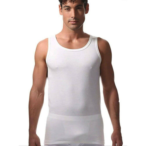 Canottiera Uomo in Cotone e Lana Bianca Corpetto da uomo Bianco Misto Lana art.87 Canottiera uomo L'Orchidea - Siderno, Commerciovirtuoso.it