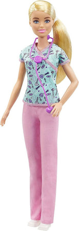 Barbie - Barbie Calza Dei Sogni 2023, Calza Della Befana Dedicata Ai Cuccioli, 1 Stetoscopio, 4 Cerotti, Giocattolo Per Bambini 3+ Anni, Hpb61 Mattel