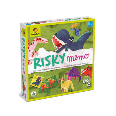 Risky Memo – Attenti Al T-Rex - Gioco Educativo Di Memoria per Bambini Da 3 Anni Giochi e giocattoli/Giochi educativi e scientifici/Flash Card Cartolibreria La Fenice - Spadafora, Commerciovirtuoso.it