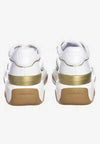 Liu Jo Donna Sneakers June In Pelle Nuova Collezione Bianche Moda/Donna/Scarpe/Sneaker e scarpe sportive/Sneaker casual Cantali Calzature - Randazzo, Commerciovirtuoso.it