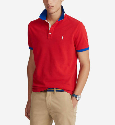 Ralph Lauren Polo Uomo Mezze Maniche E Colletto Polo Slim-Fit Maniche Corte Pony Ricamato Cotone Polo Fashion Colletto e Bordi a Contrasto Moda/Uomo/Abbigliamento/T-shirt polo e camicie/Polo Euforia - Bronte, Commerciovirtuoso.it