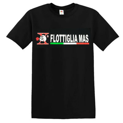 T-shirt Flottiglia Mas 024 Uomo Girocollo Maglia In Cotone Della Decima Mas Sport e tempo libero/Fan Shop/Abbigliamento/T-Shirt Il Distintivo - Pesaro, Commerciovirtuoso.it